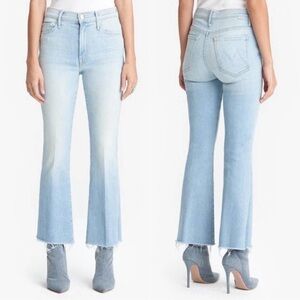 ⭐️MOTHER The Hustler Ankle Fray Jeans When in Rome⭐️